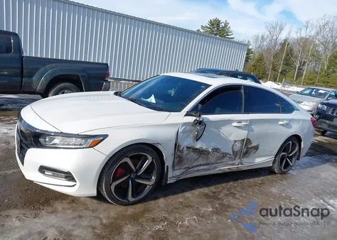 2019 Honda Accord Sport 2.0T z USA, uszkodzony, nr VIN 1HGCV2F37KA008347